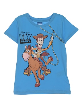 Playera Disney Manga Corta Para Niño