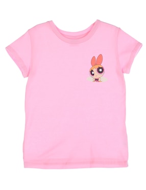 Playera Warner Manga Corta Para Niña