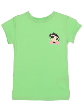 Playera Warner Power Puff Girls Manga Corta Para Bebé Niña