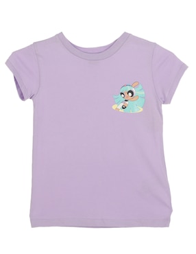 Playera Warner Manga Corta Para Bebé Niña