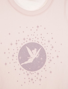 Playera Disney Dtr Tinkerbell manga corta para niña