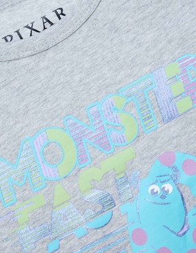 Playera Disney DTR Monster Inc manga corta para niño