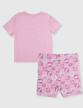 Conjunto Disney Dtr de algodón para niña 2 piezas