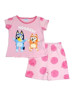 Conjunto Pijama Bluey Para Niña