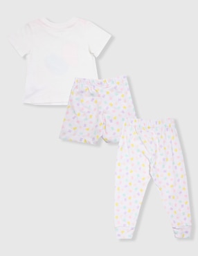Set pijama Weekend Baby para niña