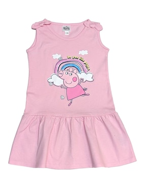 Vestido Peppa Pig Para Niña