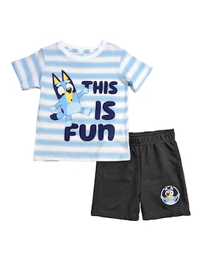 Conjunto Bluey Para Niño 2 Piezas