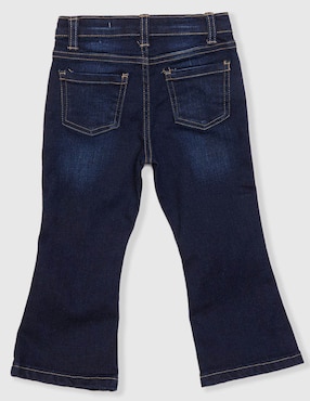 Jeans campana Weekend Baby deslavado para niña