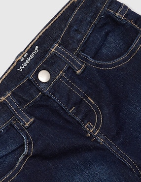 Jeans campana Weekend Baby deslavado para niña