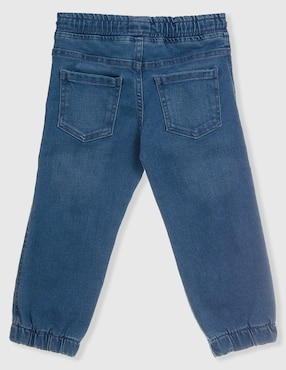 Jeans jogger straight Weekend Baby deslavado para niño