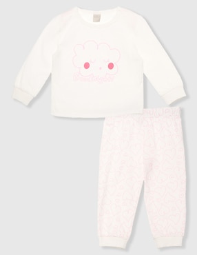 Conjunto pijama Weekend Baby para niña
