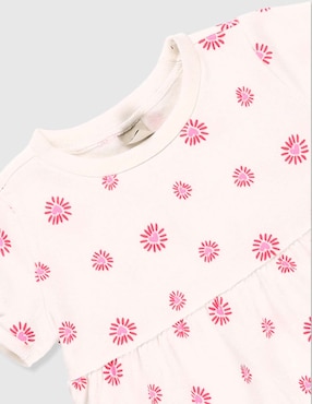 Vestido Weekend Baby manga regular para niña