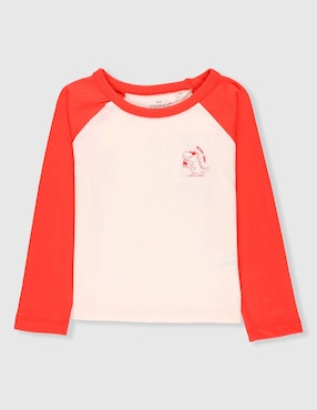 Playera Weekend Baby manga larga para bebé niño