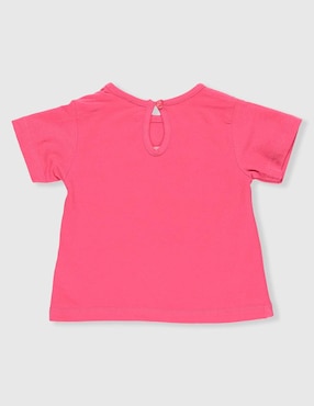 Playera Weekend Baby manga corta para bebé niña