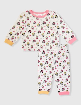 Conjunto pijama Disney Dtr para bebé niña