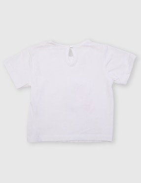 Playera Weekend Baby manga corta para niña