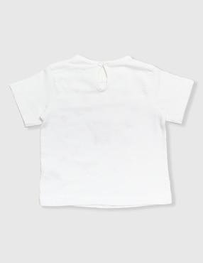 Playera Weekend Baby manga corta para niña