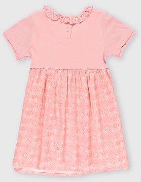 Vestido Disney Dtr manga cap para niña