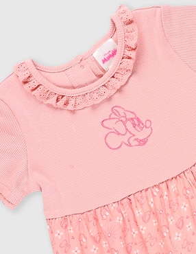 Vestido Disney Dtr manga cap para niña