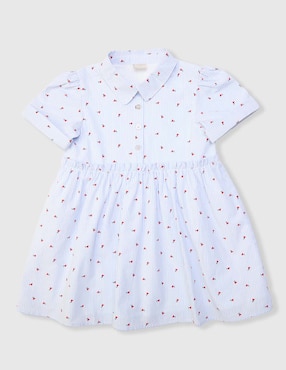 Vestido Weekend Baby manga globo para bebé niña
