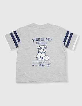 Playera Weekend Baby manga corta para niño