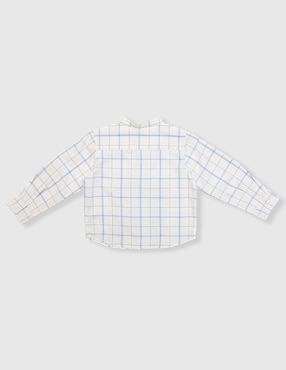 Camisa casual Weekend Baby de algodón manga larga para niño