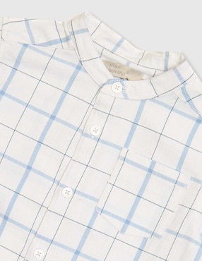 Camisa casual Weekend Baby de algodón manga larga para niño