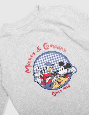 Playera Disney Dtr Mickey and Friends Disney manga larga para niño
