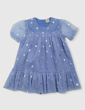 Vestido Weekend Baby manga globo para bebé niña