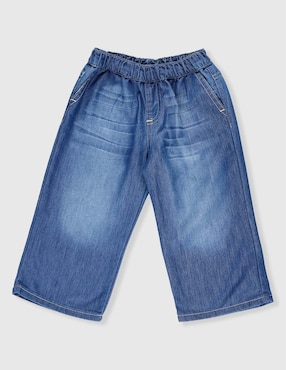 Jeans baggy Weekend Baby lavado stone wash para niño
