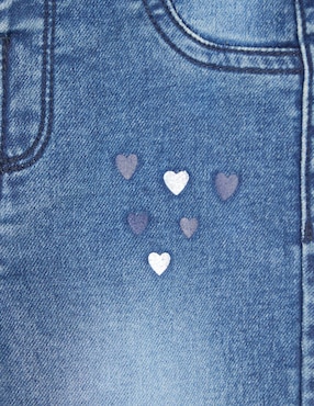 Jeans slim Weekend Baby lavado medio para niña