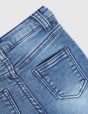 Jeans slim Weekend Baby lavado medio para niña