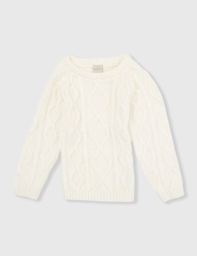 Suéter trenzado Weekend Baby para bebé unisex