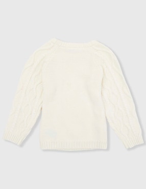 Suéter trenzado Weekend Baby para bebé unisex
