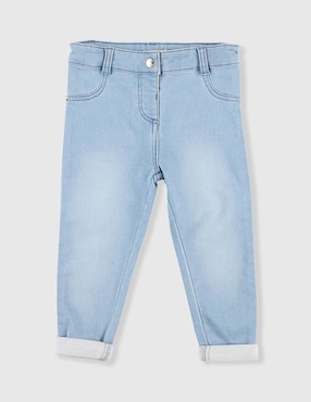 Jeans straight Weekend Baby deslavado para niño