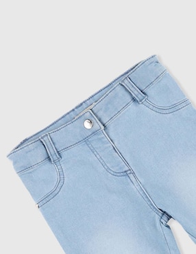 Jeans straight Weekend Baby deslavado para niño