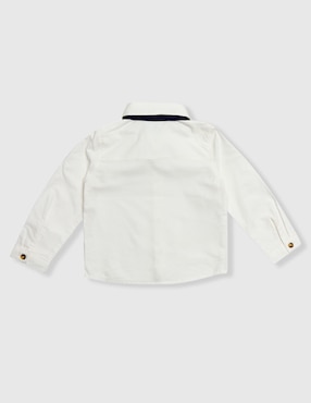 Camisa de vestir Weekend Baby manga larga para niño