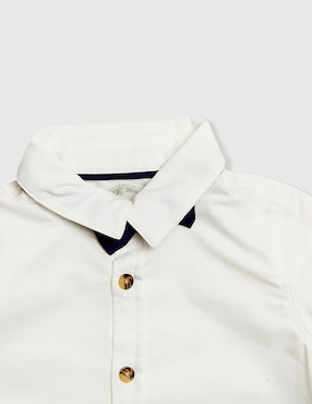 Camisa de vestir Weekend Baby manga larga para niño