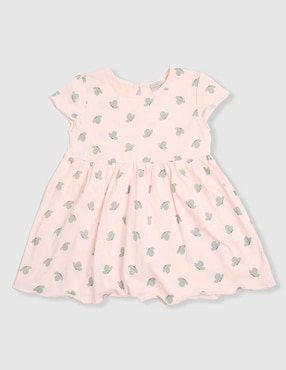Vestido Weekend Baby manga cap para bebé niña