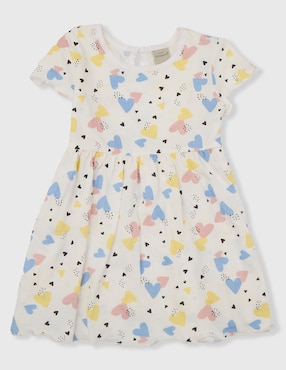 Vestido Weekend Baby manga mariposa para niña