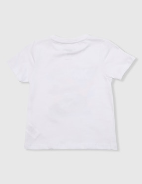 Playera Mattel Hot Wheels manga corta para niño