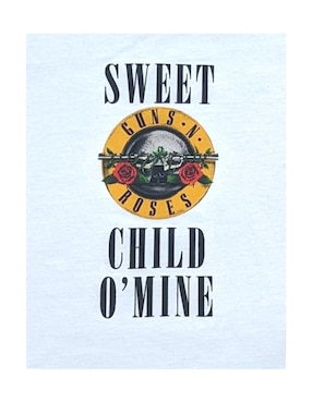 Playera Guns And Roses manga corta para niño