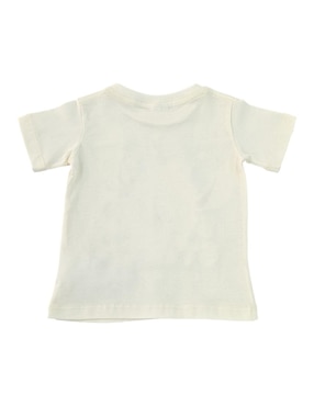 Playera Disney Stitch manga corta para niño