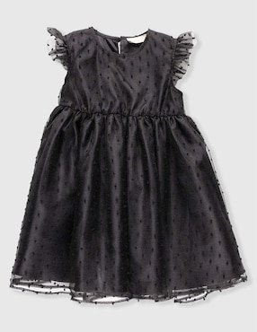 Vestido Weekend Baby manga volantes para niña