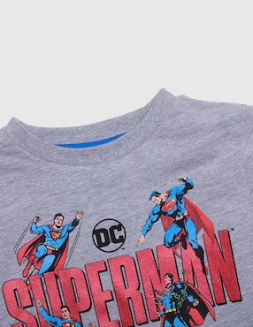 Playera Warner Superman manga corta para niño