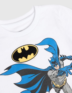 Playera Warner Batman manga corta para niño