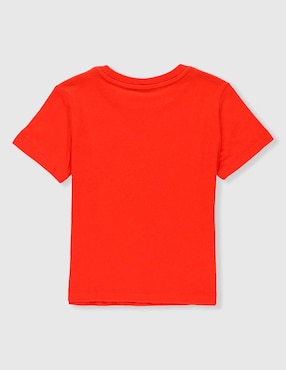Playera Spider-Man manga corta para preescolar niño
