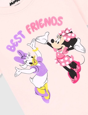 Playera Disney DTR Minnie & Daisy manga corta para niña