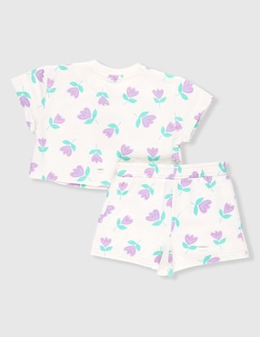 Conjunto Weekend Baby de algodón para bebé niña