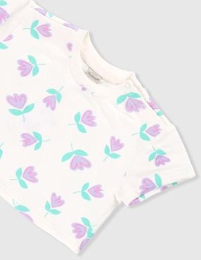 Conjunto Weekend Baby de algodón para bebé niña